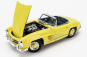 Minichamps Mercedes benz 300sl Roadster (w198) Cabriolet Hard-top 1958 1:18 Žlutá