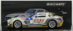 Minichamps Mercedes benz Sls Amg Gt3 N 22 24h Nurburgring 2012 1:43, bílá