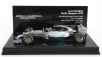 Minichamps Mercedes gp F1  Mgpw05 Hybrid Team Amg Petronas N 44 World Champion Season 2014 Lewis Hamilton 1:43 Stříbrná Zelená