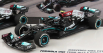 Minichamps Mercedes gp F1 Set dvou modelů 1:43, černá
