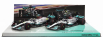 Minichamps Mercedes gp F1 Set dvou modelů 1:43, stříbrná