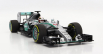Minichamps Mercedes gp F1  W06 Amg Petronas N 44 World Champion Season 2015 Lewis Hamilton 1:18 Stříbrná Zelená