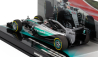Minichamps Mercedes gp F1  W06 Amg Petronas N 44 World Champion Winner Usa Gp 2015 Lewis Hamilton 1:43 Stříbrná Zelená