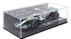 Minichamps Mercedes gp F1 W13e Team Mercedes-amg Petronas F1 N 44 (300th F1 Grand Prix) 2nd France Gp 2022 Lewis Hamilton 1:43 Stříbrná Zelená