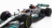 Minichamps Mercedes gp F1 W13e Mercedes-amg Petronas F1 N 63 1:18, stříbrná