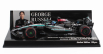 Minichamps Mercedes gp F1  W15 Eq Performance Team Amg Petronas Motorsport N 63 British Gp 2024 George Russell 1:43 Černá Stříbrná Zelená