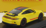 Minichamps Porsche 911 992 Gt3 Coupe 2021 1:64 Žlutá Červená Černá