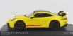 Minichamps Porsche 911 992 Gt3 Coupe 2021 1:64 Žlutá Červená Černá
