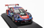 Minichamps Porsche 911 992 Gt3 R Team75 Bernhard N 24 1:43, modročervená