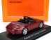 Minichamps Porsche 911 997 Carrera S Cabriolet 2005 1:43 Red Met