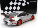 Minichamps Porsche 911 997 Gt3 Rs Coupe 2007 1:18 Silver Red