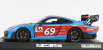 Minichamps Porsche 935/19 Base Gt2 Rs Herbert Motorsport N 96 1:43, červenomodrá