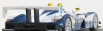 Minichamps Porsche Rs Spider N 16 Dyson Racing 12h Sebring 2007 1:43, bílomodrá