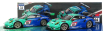 Minichamps Porsche Set dvou modelů 1:43, zelenomodrá