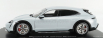Minichamps Porsche Taycan 4s Cross Turismo 2021 - Con Vetrina - With Showcase 1:18 Ice Grey