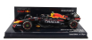 Minichamps Red bull F1  Rb18 Team Oracle Red Bull Racing N 11 2nd Belgium Gp 2022 Sergio Perez 1:43 Matná Modrá Žlutá Červená