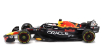 Minichamps Red bull F1  Rb19 Team Oracle Red Bull Racing N 1 World Champion Winner Monza Italy Gp 2023 Max Verstappen 1:18 Matt Blue