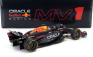 Minichamps Red bull F1  Rb20 Team Oracle Red Bull Racing N 1 World Champion Winner Spanish Gp 2024 Max Verstappen 1:18 Modrá Žlutá Červená