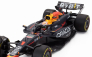 Minichamps Red bull F1  Rb20 Team Oracle Red Bull Racing N 1 World Champion Winner Spanish Gp 2024 Max Verstappen 1:18 Modrá Žlutá Červená