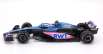 Minichamps Renault F1  A523 Team Bwt Alpine N 10 8th Miami Gp With Pit Board 2023 Pierre Gasly 1:18 Modrá Černá Růžová