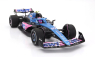 Minichamps Renault F1  A523 Team Bwt Alpine N 10 8th Miami Gp With Pit Board 2023 Pierre Gasly 1:18 Modrá Černá Růžová