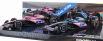 Minichamps Renault Set dvou modelů 1:43, růžová a modrá