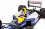 Minichamps Williams F1  Fw14b Renault N 5 World Champion Season 1992 Nigel Mansell 1:18 Modrá Žlutá Bílá