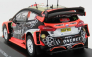 Minipartes Ford england Fiesta Wrc N 14 Rally Portugal 2017 M.ostberg - O.floene 1:43 Černá Oranžová Zlatá