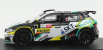 Minipartes Škoda Fabia R5 N 1 Rally Ypres 2018 B.bouffier - X.panseri 1:43 Bílá Černá Zelená