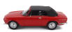 Mitica Alfa romeo Giulia 1600 Gtc Cabriolet Closed 1964 – Interior Black 1:18 Rosso Alfa - Červená