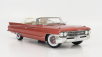 Mitica Cadillac Eldorado Biarritz Convertible Closed 1962 1:18 Pink Met