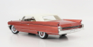 Mitica Cadillac Eldorado Biarritz Convertible Closed 1962 1:18 Pink Met