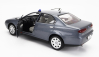 Mitica-diecast Alfa romeo 166 2.4 Jtd (with  Decals Comando Esercito Italiano E Civile) 1998 – (lampeggiante Applicabile Con Biadesivo - Flashing Light With Double-sided Tape) 1:18 Nettuno Grey Met