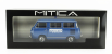 Mitica-diecast Fiat Fiat 850 Familiare Polizia 1970 – Interno Brown 1:18 Světle Modrá