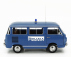 Mitica-diecast Fiat Fiat 850 Familiare Polizia 1970 – Interno Brown 1:18 Světle Modrá