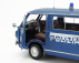 Mitica-diecast Fiat Fiat 850 Familiare Polizia 1970 – Interno Brown 1:18 Světle Modrá