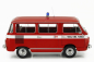 Mitica-diecast Fiat Fiat 850 Familiare Vigili Del Fuoco 1970 – Interno Brown 1:18 Red