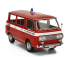 Mitica-diecast Fiat Fiat 850 Familiare Vigili Del Fuoco 1970 – Interno Brown 1:18 Red