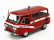 Mitica-diecast Fiat Fiat 850 Familiare Vigili Del Fuoco 1970 – Interno Brown 1:18 Red