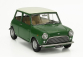 Mitica-diecast Innocenti Mini Cooper Mk1 1966 1:18 Zelená Ivory