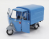 Mitica-diecast Piaggio Ape P501 Van Closed 1979 - Con Vetrina - With Showcase 1:18 Blu 7210