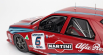 Mitica-r Alfa romeo Alfa Romeo 155 Gta S1 Superturismo Martini N 6 6th Monza 1992 Luca Cadalora 1:18 Red