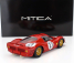 Mitica-r Ferrari 330 P3 4.0l V12 Coupe Ch.0848 Team Ferrari Sefac N 21 24h Le Mans 1966 Lorenzo Bandini - Jean Guichet 1:18 Red