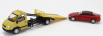 Mondomotors Iveco fiat Daily Assistance Carro Attrezzi - Tow Truck Road Service 2009 With Bmw 4-series M4 Coupe (g82) 2020 1:43 Žlutá Červená