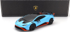 Mondomotors Lamborghini Huracan Sto Lp640-2 2021 1:24 Světle Modrá Oranžová