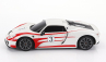 Mondomotors Porsche 918 Spider Salzburg Racing Design N 3 Weissachpackage 2013 1:24 Bílá