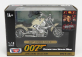 Motor-max BMW R1200c 1997 - 007 James Bond - Tomorrow Never Dies - Il Domani Non Muore Mai 1:18 Cream