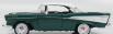 Motor-max Chevrolet Bel Air 2-door 1957 1:24 Zelená S Bílou