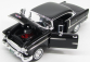 Motor-max Chevrolet Bel Air Cabriolet Closed 1955 1:18 Černá Stříbrná