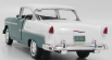 Motor-max Chevrolet Bel Air Cabriolet Closed 1955 1:18 Zelená S Bílou